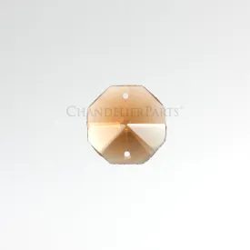 20mm Colored Radiant 2-Hole Octagon