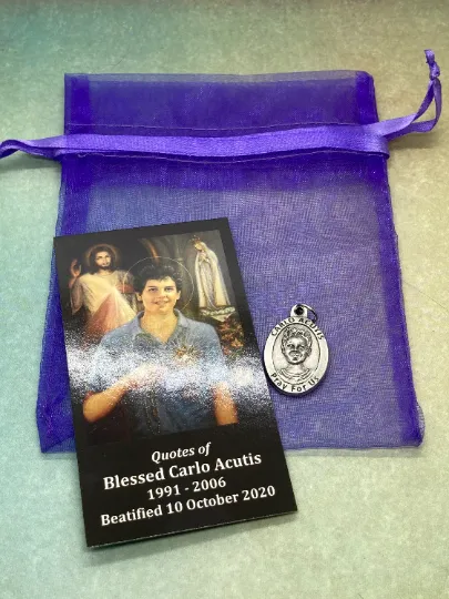Bl. Carlo Acutis (1991-2006) holy medal