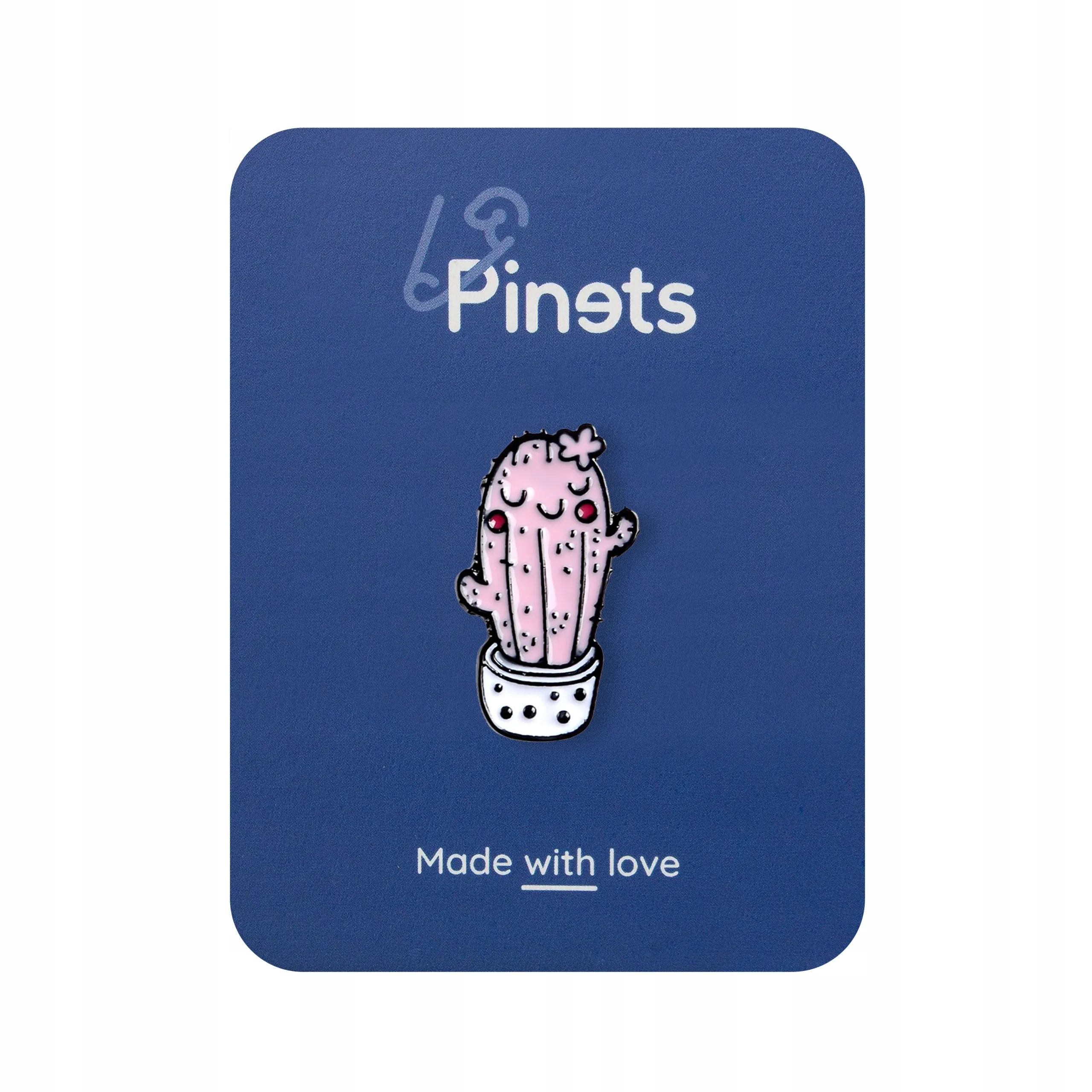 Cactus Marian enamel pin