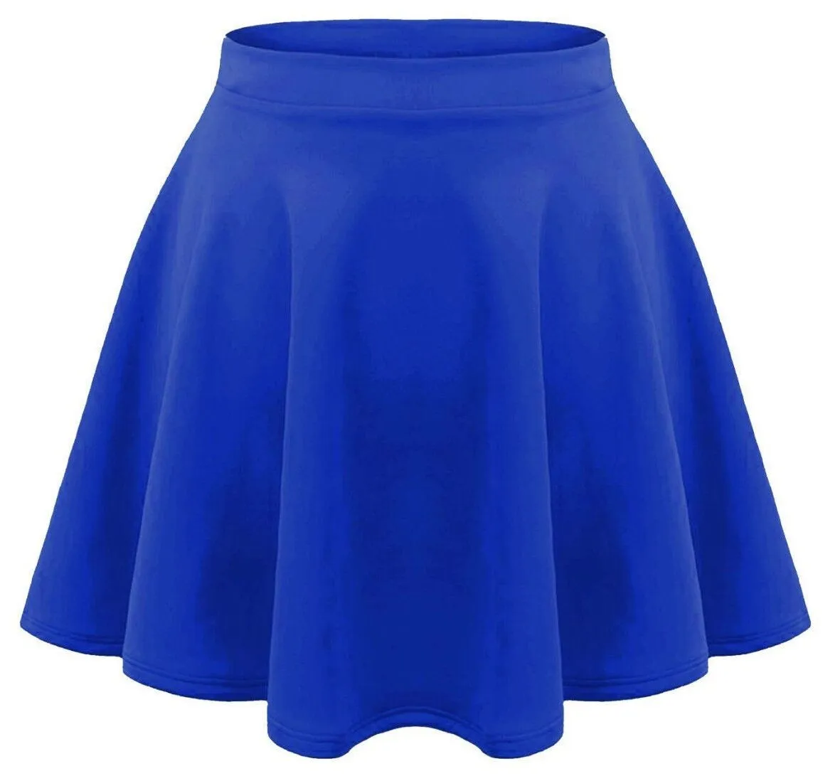 Girls Plain Skater Skirt