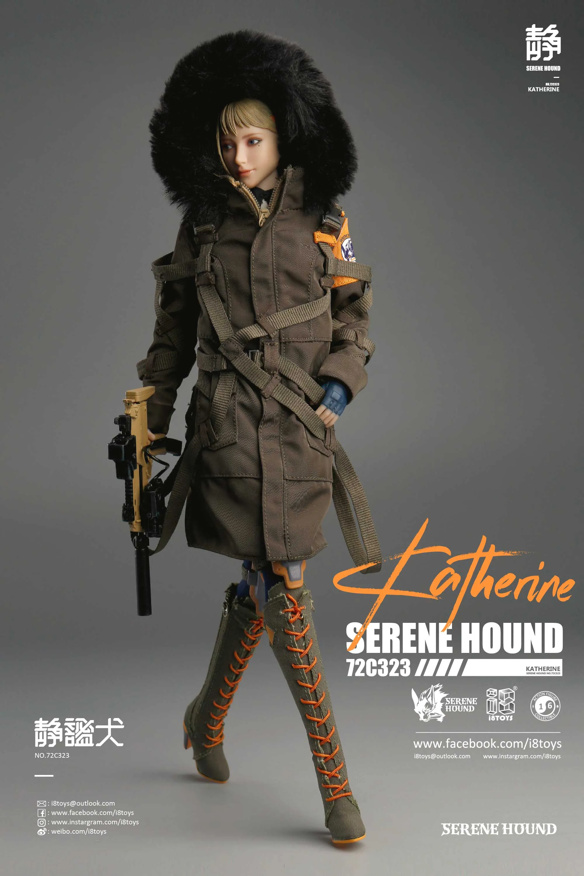 i8TOYS Serene Hound Troop KATHERINE 1/6 Scale