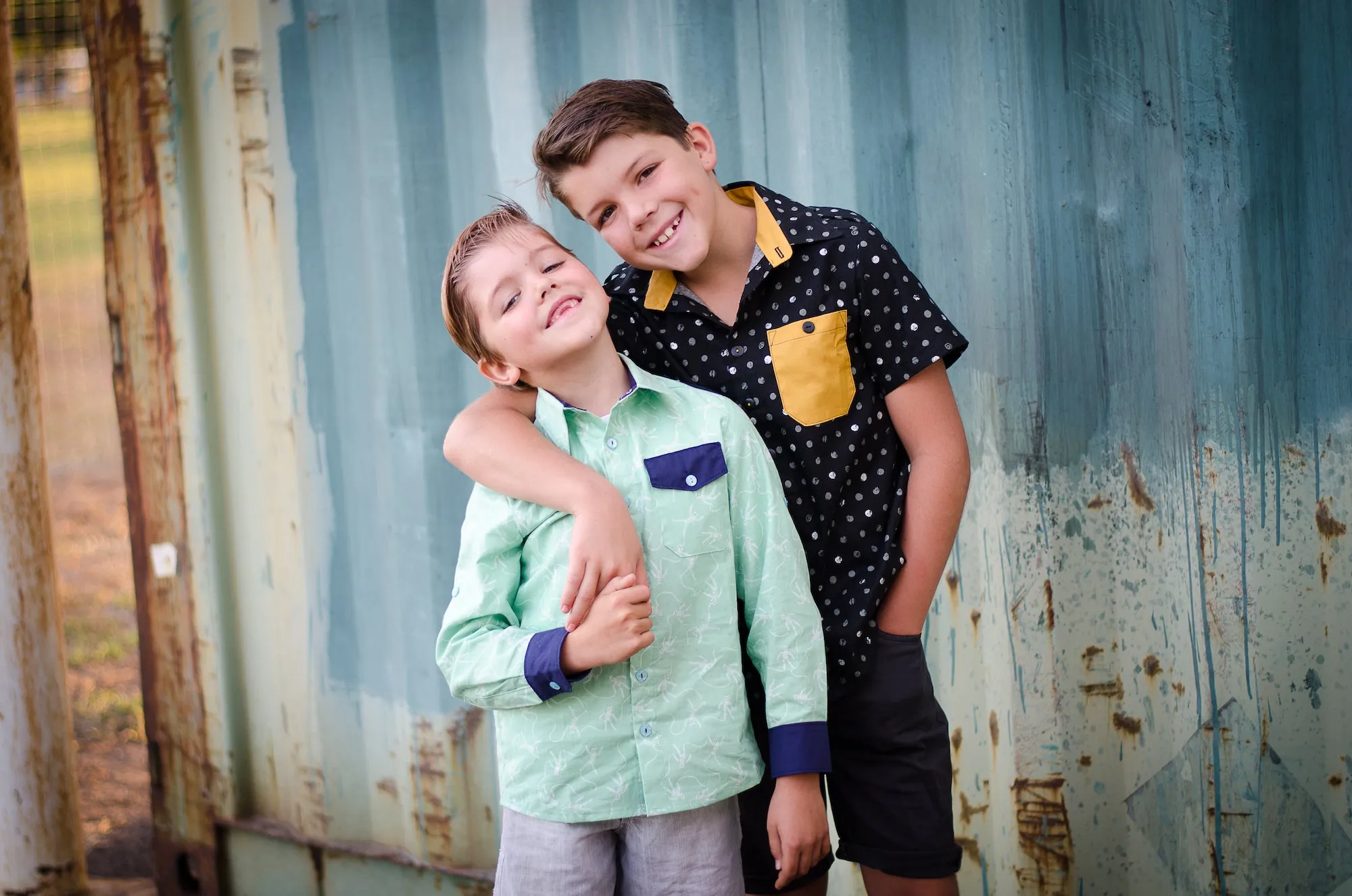 Teens Troop Shirt Sewing Pattern