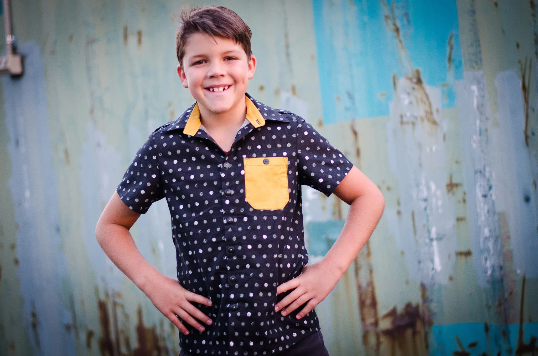 Teens Troop Shirt Sewing Pattern