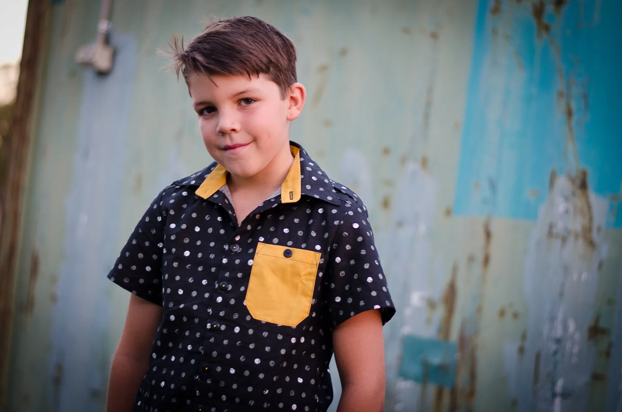 Teens Troop Shirt Sewing Pattern